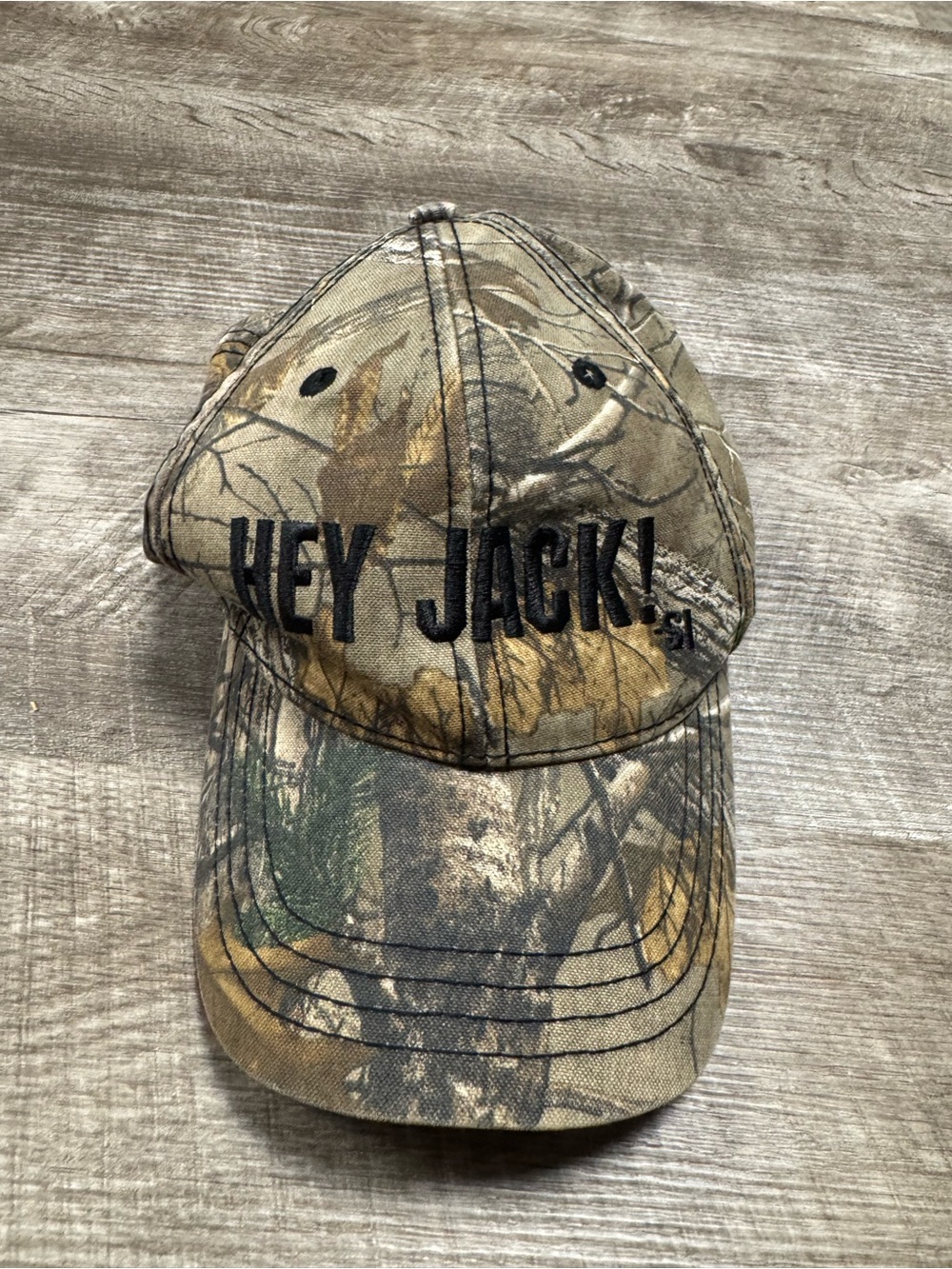 A&E Duck Dynasty “Hey Jack - Si” Camo Hat